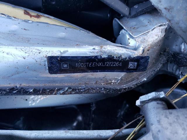 1GCGTEENXL1212264 - 2020 CHEVROLET COLORADO ZR2 SILVER photo 12