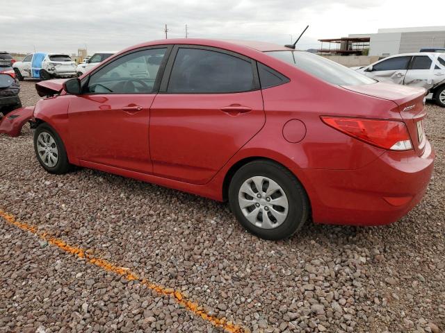 KMHCT4AE0GU124497 - 2016 HYUNDAI ACCENT SE RED photo 2