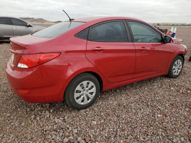 KMHCT4AE0GU124497 - 2016 HYUNDAI ACCENT SE RED photo 3