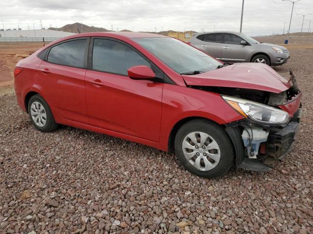 KMHCT4AE0GU124497 - 2016 HYUNDAI ACCENT SE RED photo 4