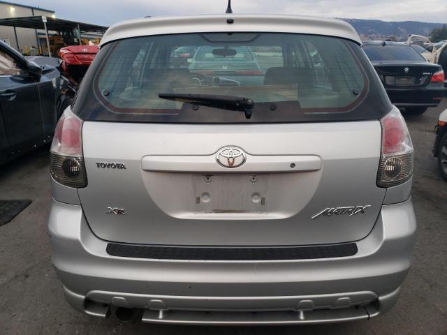 2T1KR32E46C570784 - 2006 TOYOTA COROLLA MA XR SILVER photo 6