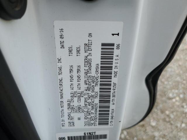 5TFSX5EN1HX048292 - 2017 TOYOTA TACOMA ACCESS CAB თეთრი ფოტო 12