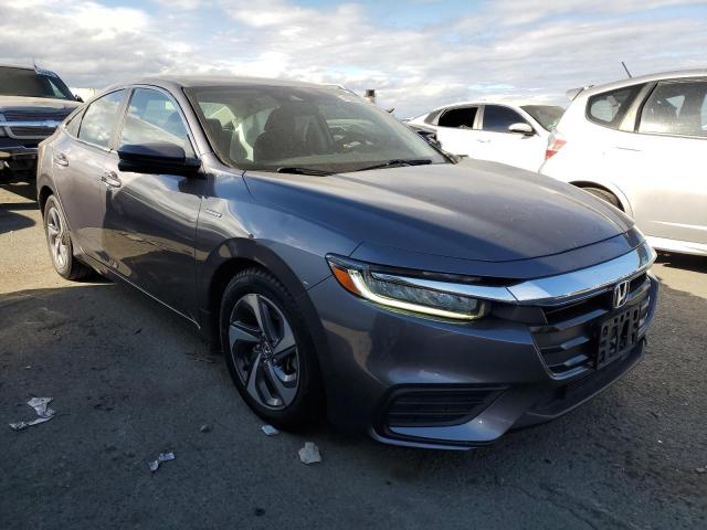 19XZE4F58KE022180 - 2019 HONDA INSIGHT EX GRAY photo 4