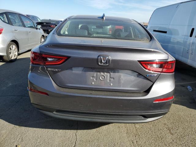 19XZE4F58KE022180 - 2019 HONDA INSIGHT EX GRAY photo 6