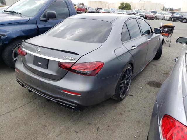 W1KZF8KB3MA929060 - 2021 MERCEDES-BENZ E 63 AMG-S 4MATIC GRAY photo 3