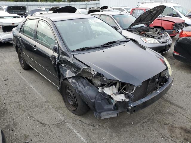 1NXBR32E37Z770605 - 2007 TOYOTA COROLLA CE BLACK photo 4