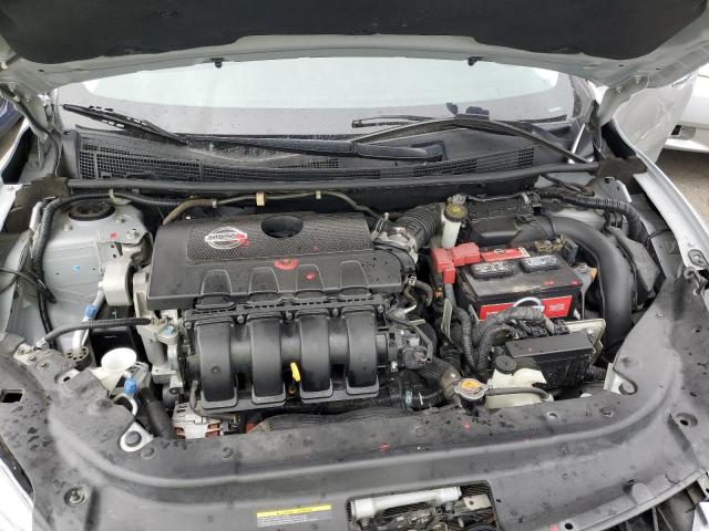 3N1AB7APXDL758152 - 2013 NISSAN SENTRA S SILVER photo 11