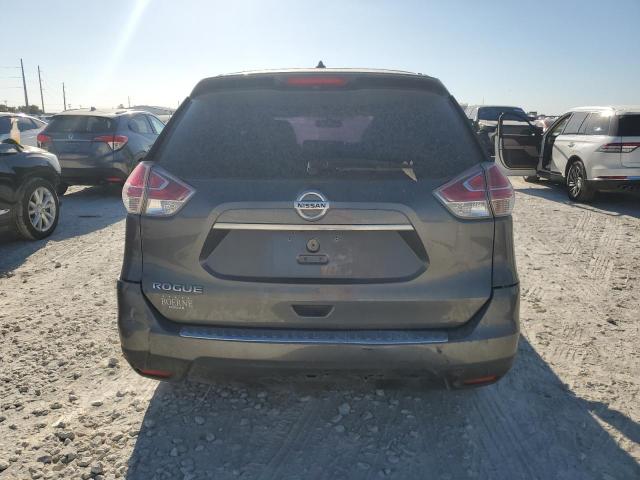 JN8AT2MT1GW010592 - 2016 NISSAN ROGUE S GRAY photo 6