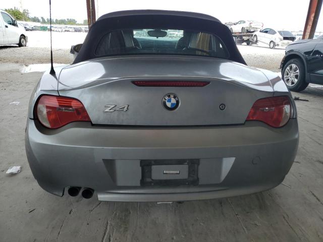 4USBU33536LW66955 - 2006 BMW Z4 3.0 SILVER photo 6