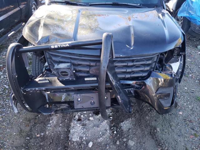 1FM5K8AR6KGB45965 - 2019 FORD EXPLORER POLICE INTERCEPTOR TWO TONE photo 12