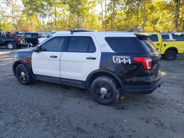 1FM5K8AR6KGB45965 - 2019 FORD EXPLORER POLICE INTERCEPTOR TWO TONE photo 2