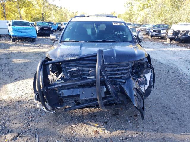 1FM5K8AR6KGB45965 - 2019 FORD EXPLORER POLICE INTERCEPTOR TWO TONE photo 5