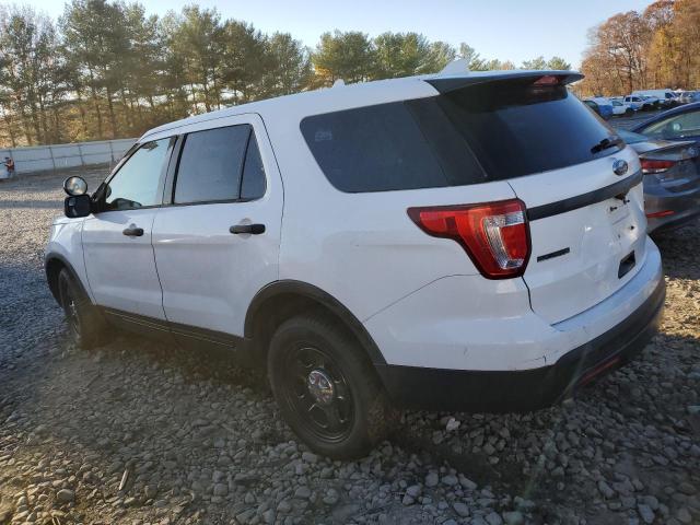 1FM5K8AT0GGD32346 - 2016 FORD EXPLORER POLICE INTERCEPTOR WHITE photo 2