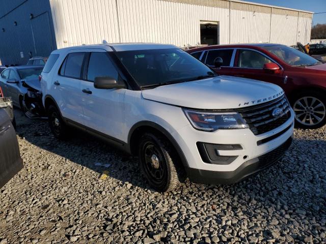 1FM5K8AT0GGD32346 - 2016 FORD EXPLORER POLICE INTERCEPTOR WHITE photo 4