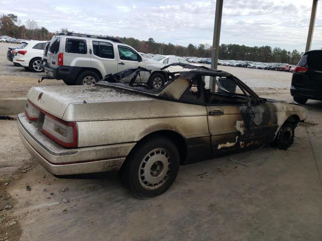 1G6VR3175HU102569 - 1987 CADILLAC ALLANTE WHITE photo 3