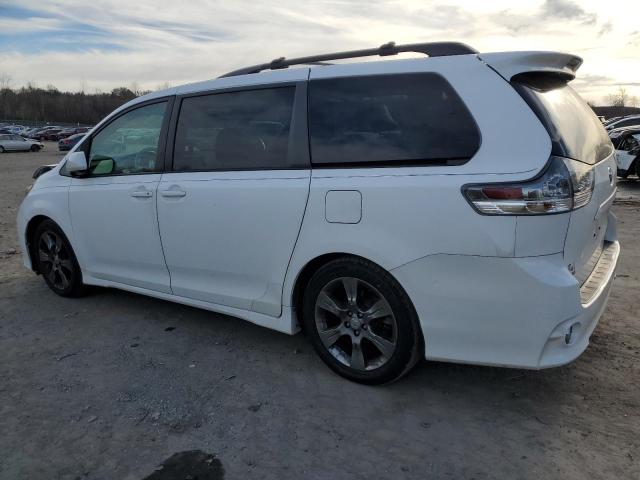 5TDXK3DC5BS091121 - 2011 TOYOTA SIENNA SPORT WHITE photo 2