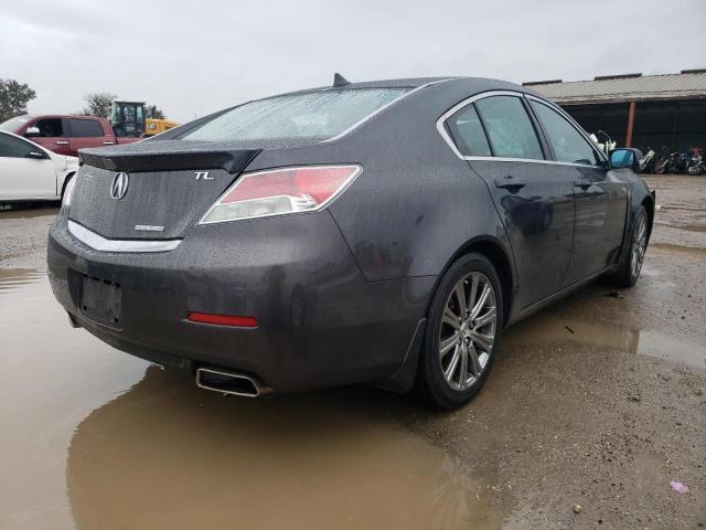 19UUA8F36EA002756 - 2014 ACURA TL SE GRAY photo 3