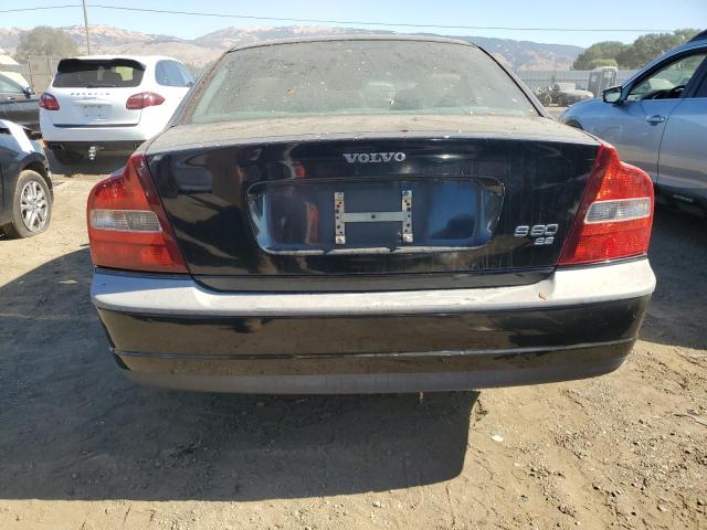 YV1TS94D611175836 - 2001 VOLVO S80 BLACK photo 6