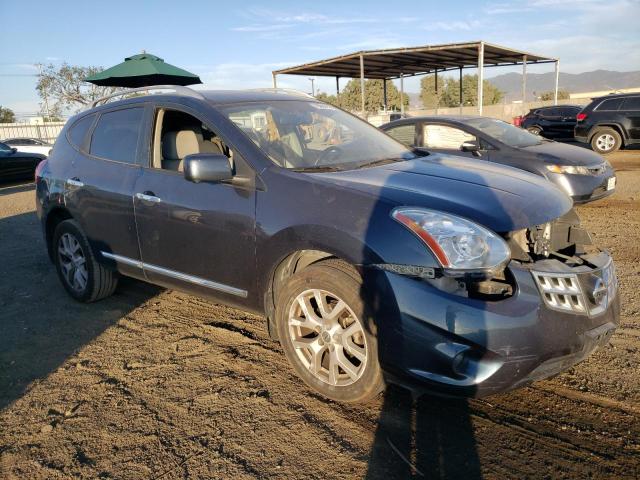 JN8AS5MT6DW002181 - 2013 NISSAN ROGUE S GRAY photo 4