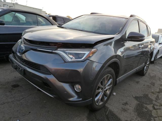 JTMDJREV3JD157135 - 2018 TOYOTA RAV4 HV LIMITED CHARCOAL photo 1