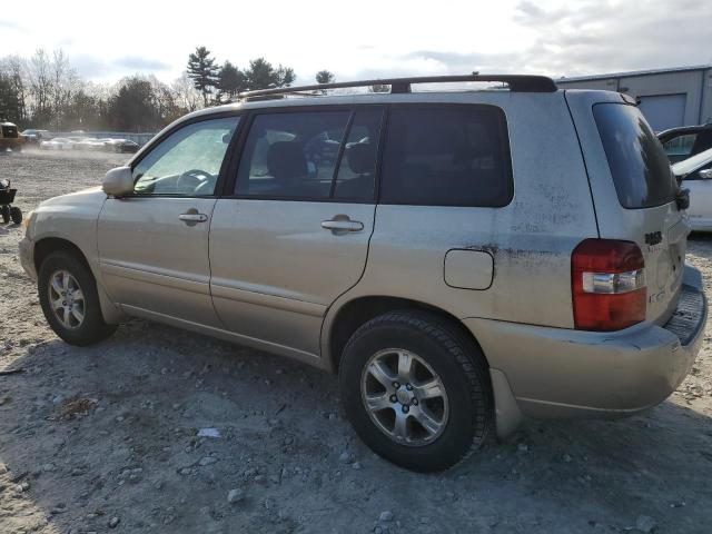 JTEEP21A370212854 - 2007 TOYOTA HIGHLANDER SPORT BEIGE photo 2