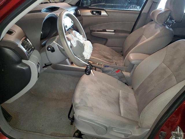 JF2SH6BC4AH769472 - 2010 SUBARU FORESTER XS Czerwony zdjęcie 7