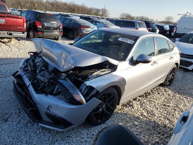 19XFL1H89NE011692 - 2022 HONDA CIVIC SPORT TOURING Silber Foto 1
