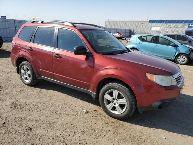 JF2SH6BC4AH914932 - 2010 SUBARU FORESTER XS Rot Foto 4