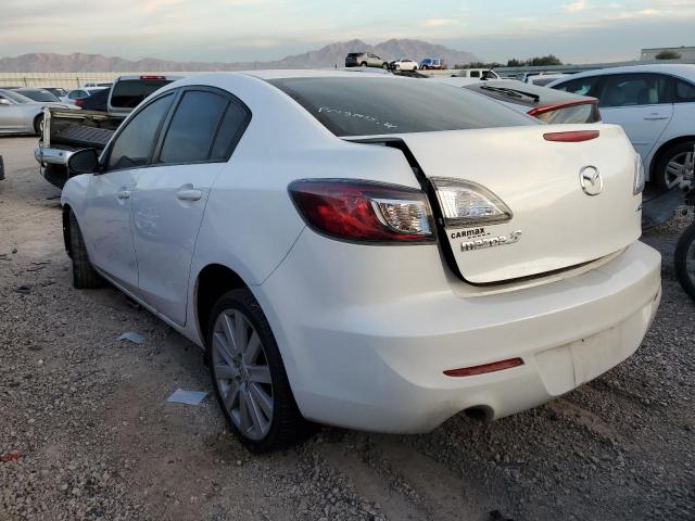 JM1BL1UP0D1761821 - 2013 MAZDA MAZDA 3 I WHITE photo 2