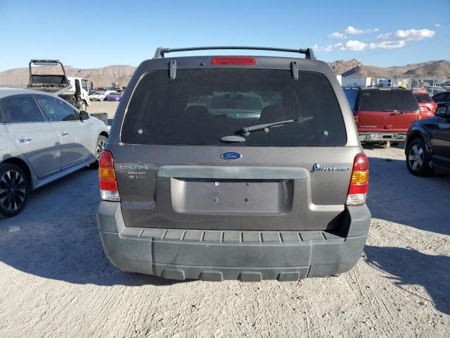 1FMYU95H75KB37261 - 2005 FORD ESCAPE HEV CHARCOAL photo 6