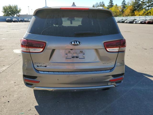 5XYPKDA53GG016997 - 2016 KIA SORENTO SX GRAY photo 6