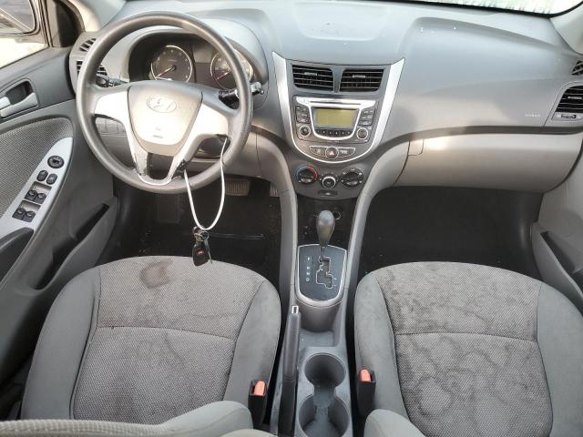 KMHCT4AE5DU534501 - 2013 HYUNDAI ACCENT GLS SILVER photo 8