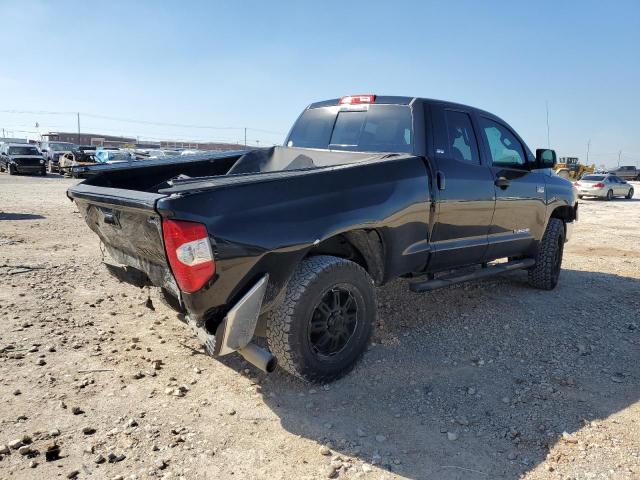 5TFUW5F15EX347173 - 2014 TOYOTA TUNDRA DOUBLE CAB SR/SR5 BLACK photo 3