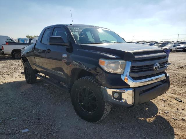 5TFUW5F15EX347173 - 2014 TOYOTA TUNDRA DOUBLE CAB SR/SR5 BLACK photo 4