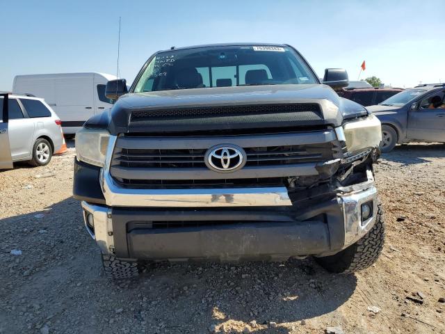 5TFUW5F15EX347173 - 2014 TOYOTA TUNDRA DOUBLE CAB SR/SR5 BLACK photo 5