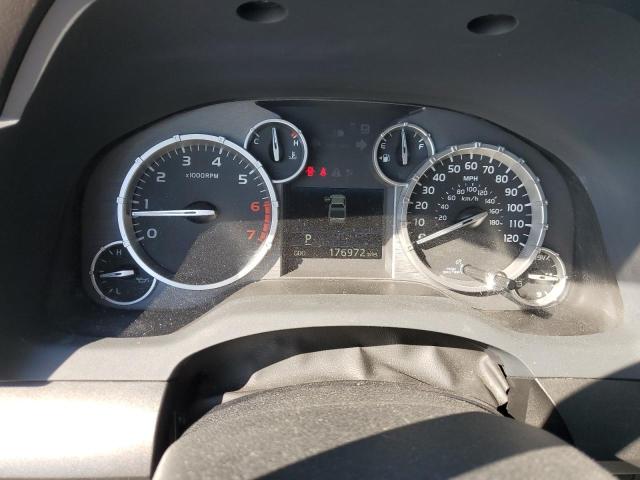 5TFUW5F15EX347173 - 2014 TOYOTA TUNDRA DOUBLE CAB SR/SR5 BLACK photo 9