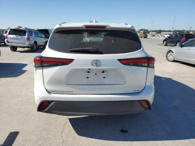 5TDGZRAH0NS101203 - 2022 TOYOTA HIGHLANDER XLE WHITE photo 6