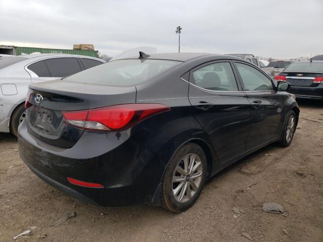 KMHDH4AE2FU298530 - 2015 HYUNDAI ELANTRA SE BLACK photo 3