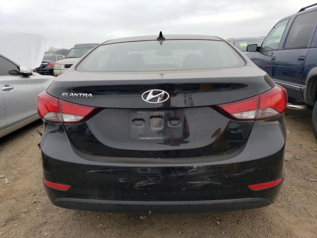 KMHDH4AE2FU298530 - 2015 HYUNDAI ELANTRA SE BLACK photo 6