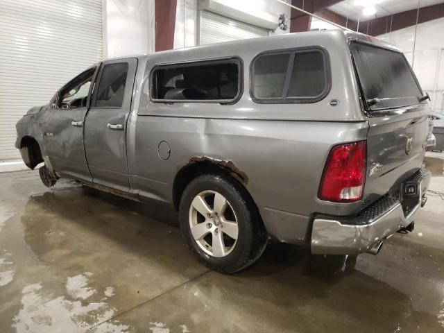 1D7RV1GT3AS198437 - 2010 DODGE RAM 1500 GRAY photo 2