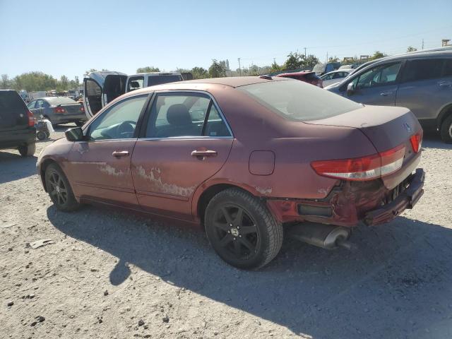 1HGCM66554A018244 - 2004 HONDA ACCORD EX RED photo 2