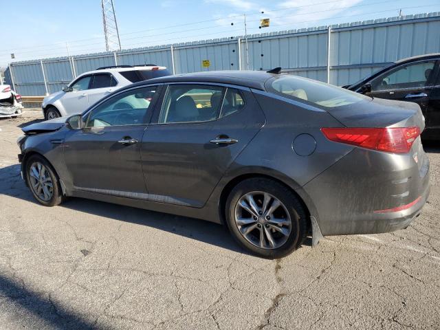 5XXGN4A79DG218168 - 2013 KIA OPTIMA EX GRAY photo 2