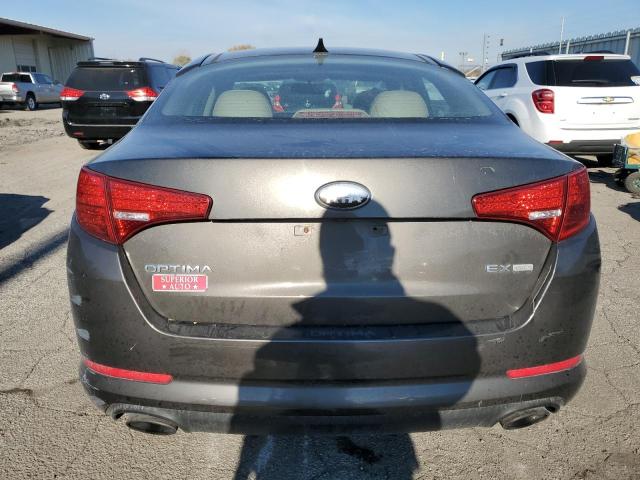 5XXGN4A79DG218168 - 2013 KIA OPTIMA EX GRAY photo 6