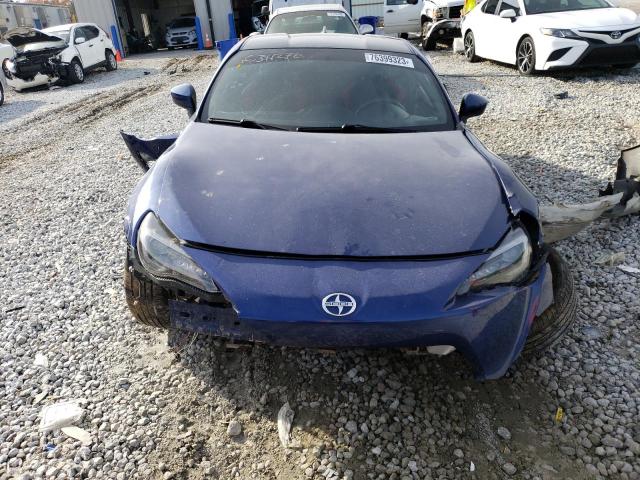 JF1ZNAA1XF8707127 - 2015 TOYOTA SCION FR-S BLUE photo 5