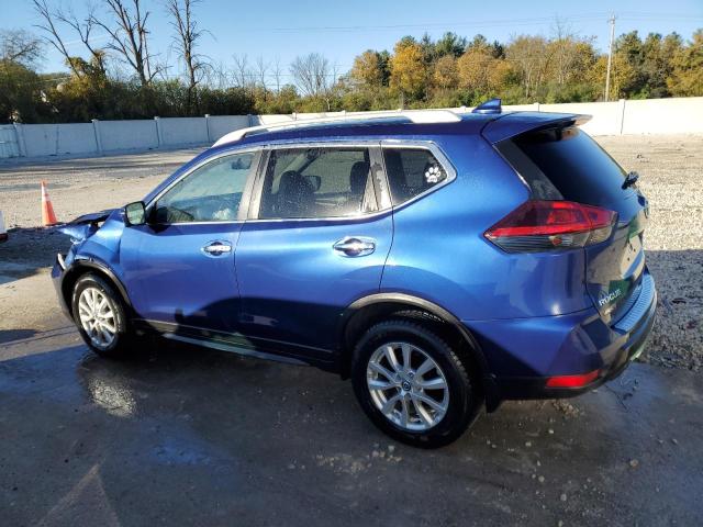 5N1AT2MV1JC798100 - 2018 NISSAN ROGUE S BLUE photo 2