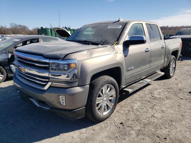 3GCUKTEJ7HG362784 - 2017 CHEVROLET SILVERADO K1500 HIGH COUNTRY GRAY photo 1