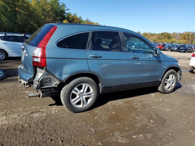 5J6RE4H74BL095238 - 2011 HONDA CR-V EXL GREEN photo 3