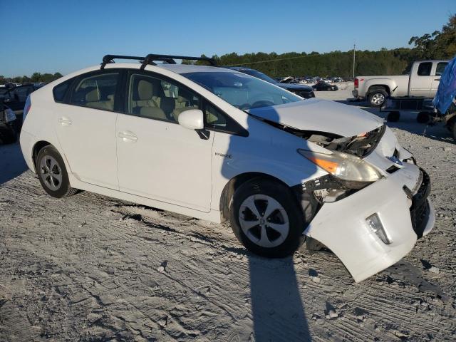 JTDKN3DU7D5647500 - 2013 TOYOTA PRIUS WHITE photo 4