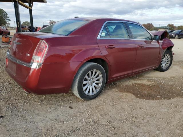 2C3CCAAG4DH666841 - 2013 CHRYSLER 300 MAROON photo 3