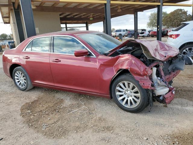 2C3CCAAG4DH666841 - 2013 CHRYSLER 300 MAROON photo 4